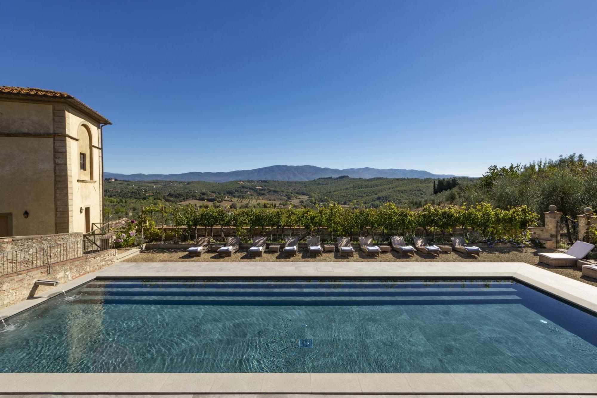Casavilla Rentals By Torre A Cona Rignano Sull Arno Bagian luar foto