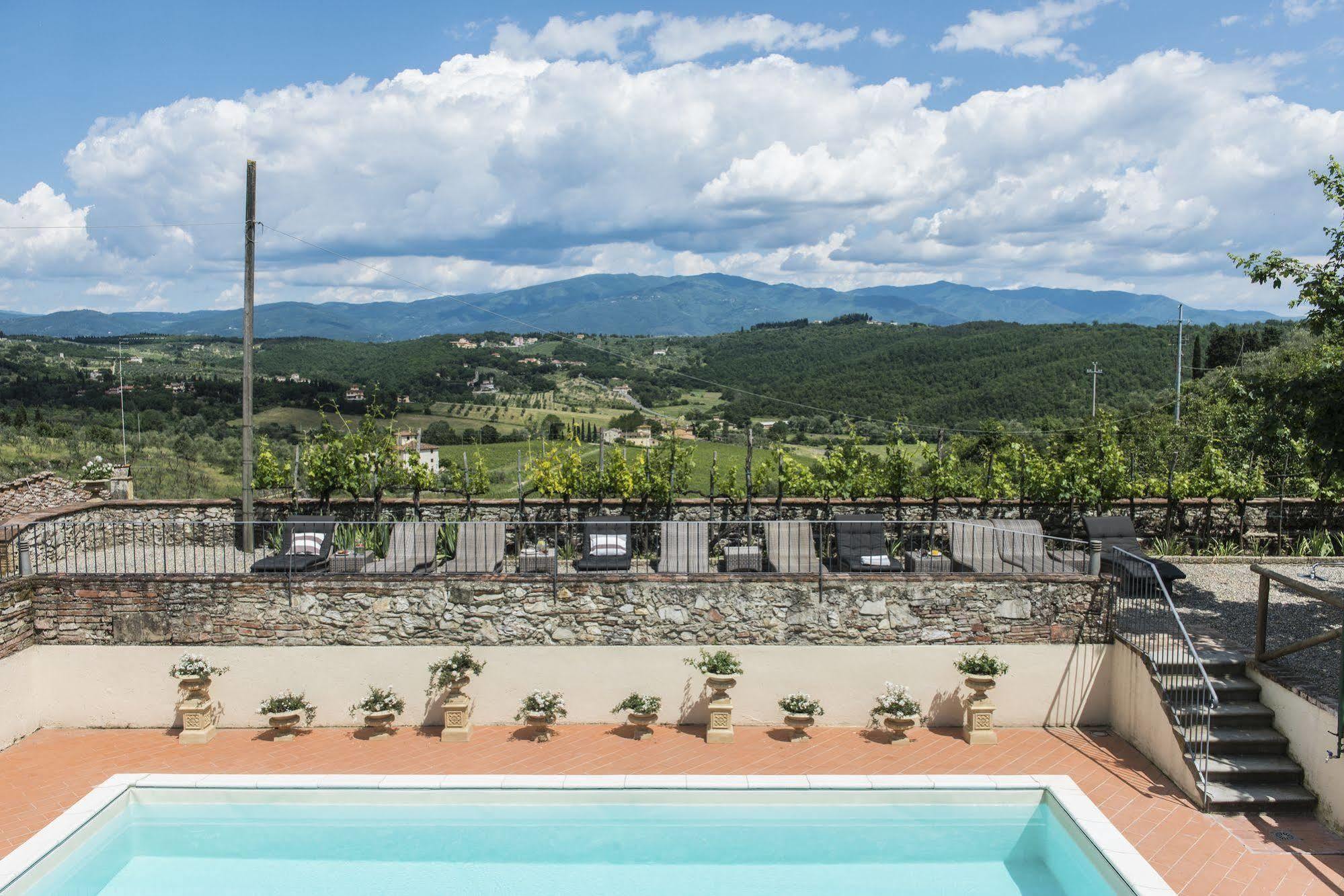 Casavilla Rentals By Torre A Cona Rignano Sull Arno Bagian luar foto